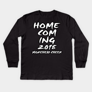 Home Coming 2018 More Head Cheer Kids Long Sleeve T-Shirt